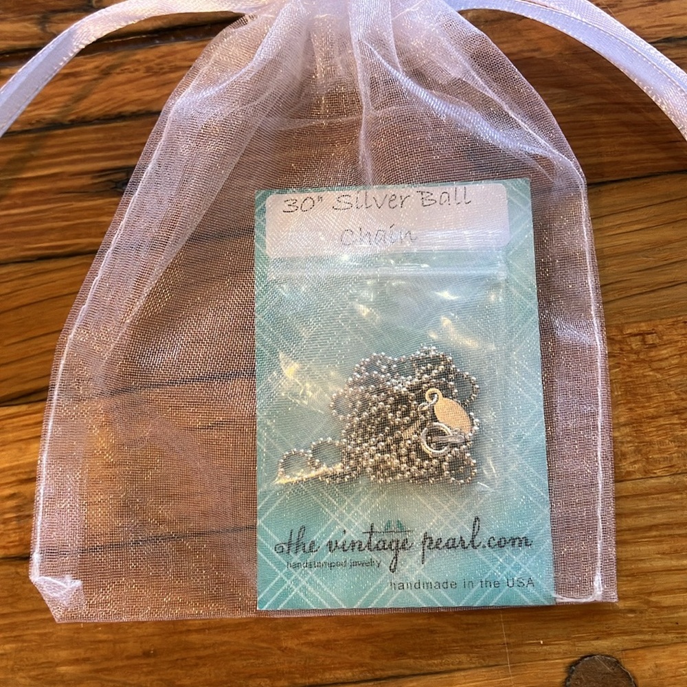 Silver Ball Chain Necklace